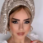 מטפחת לונג פייטים קלאסי זהב