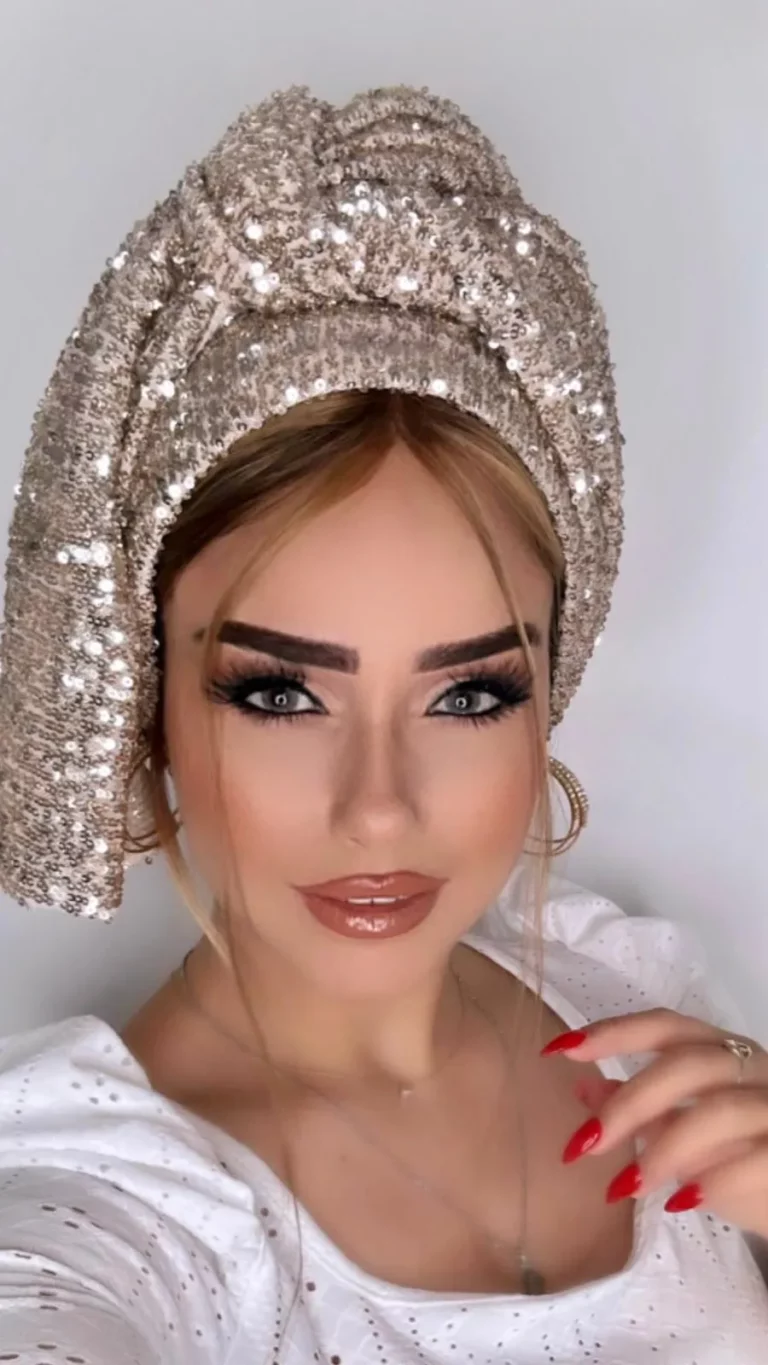 מטפחת לונג פייטים קלאסי זהב
