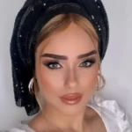 מטפחת לונג פייטים קלאסי שחור